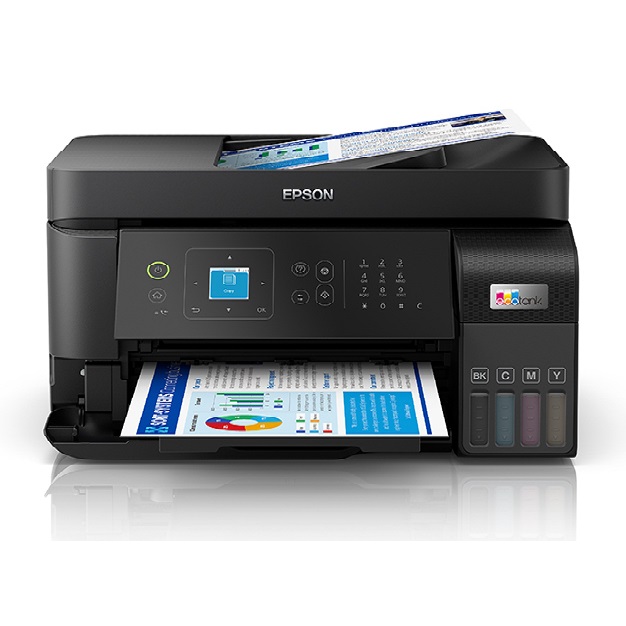Máy In Phun Màu Epson Ecotank L5590 (A4/ In/ Copy/ Scan/ Fax/ ADF/ LAN/ WIFI)